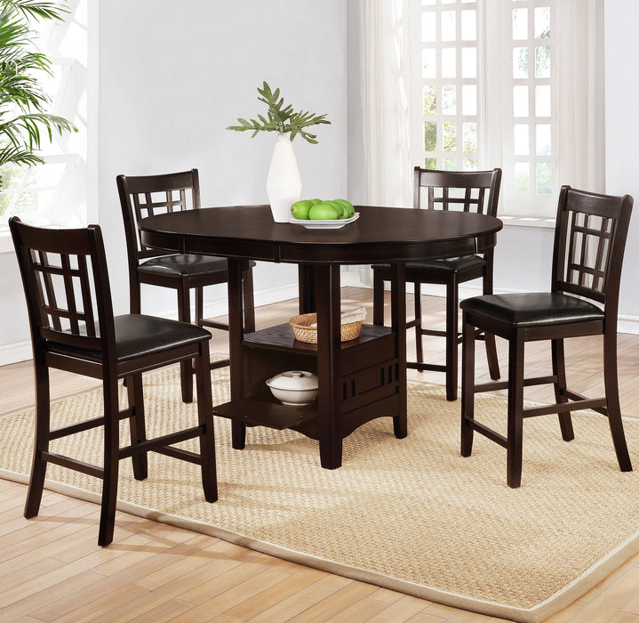 Lavon 5 Pc Counter Height Dining Sets - Orbit Furniture (Richmond,BC)