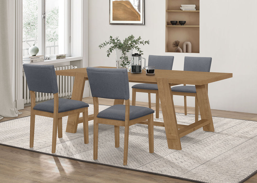 Sharon 5 Pc Dining Sets Gray - Orbit Furniture (Richmond,BC)