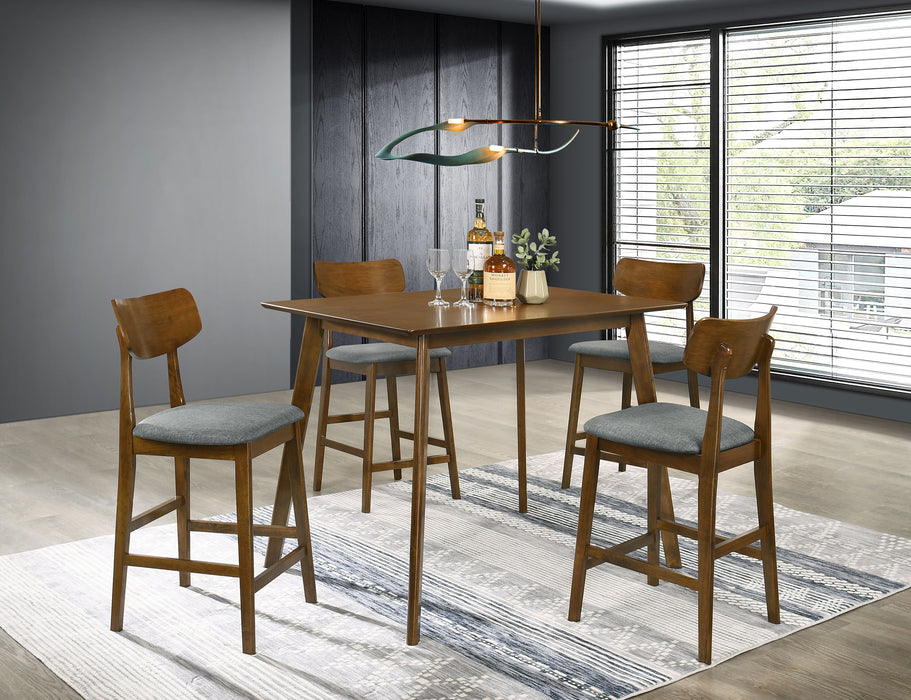 Robbie 5 Pc Counter Height Dining Set - Orbit Furniture (Richmond,BC)