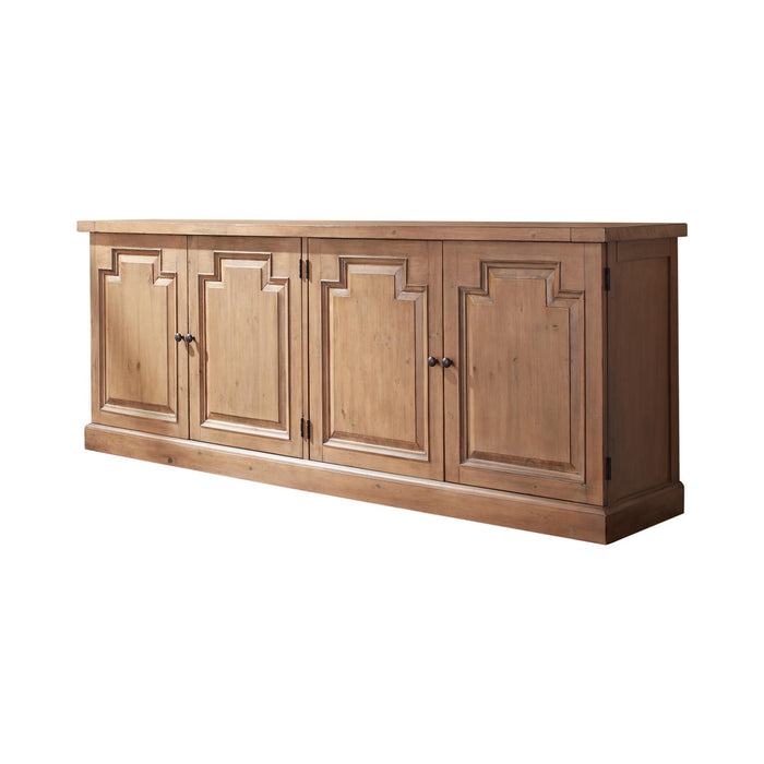 Florence 4-door Sideboard Rustic Smoke - Orbit Furniture (Richmond,BC)