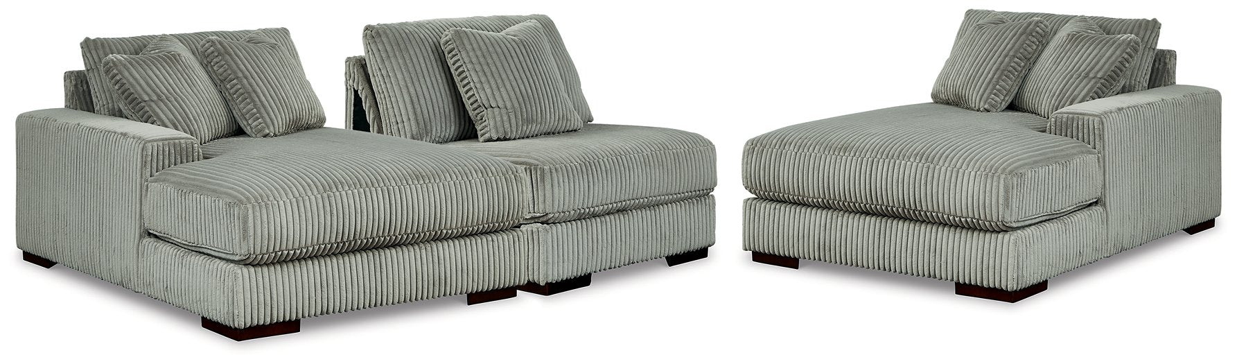 Lindyn Sectional with Double Chaise - Orbit Furniture (Richmond,BC)