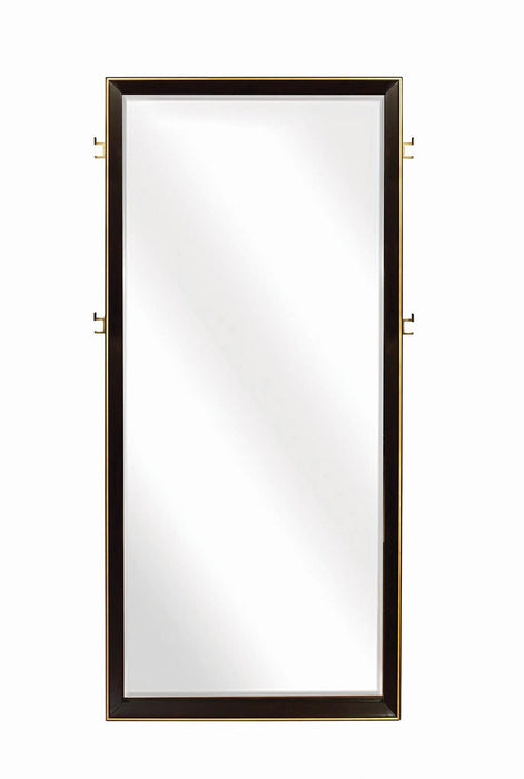 Durango Floor Dresser Mirror Smoked Peppercorn - Orbit Furniture (Richmond,BC)