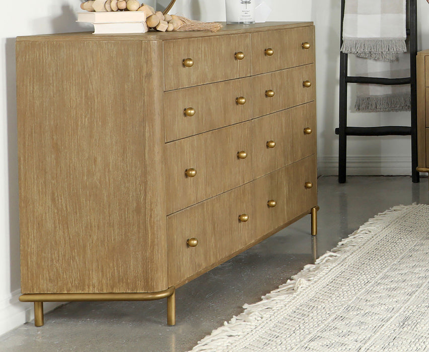 Arini 8-drawer Dresser Sand Wash - Orbit Furniture (Richmond,BC)