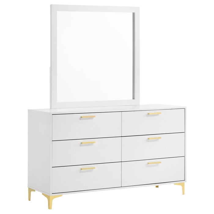 Kendall Dresser With Mirror - Orbit Furniture (Richmond,BC)
