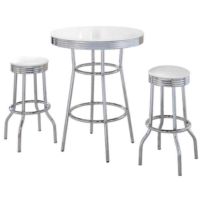 Retro 3 Pc Bar Set - Orbit Furniture (Richmond,BC)