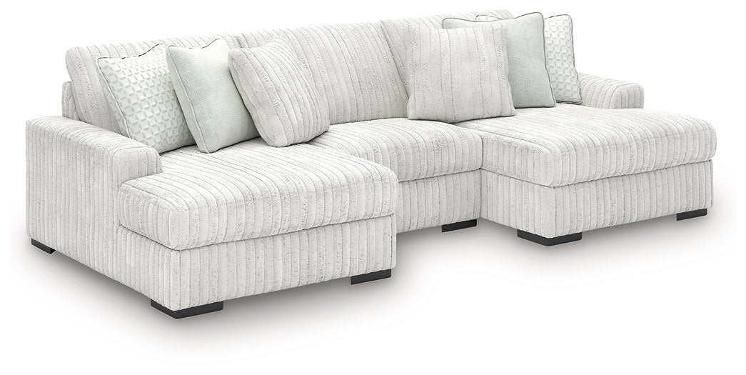 Stupendous Sectional with Double Chaise - Orbit Furniture (Richmond,BC)