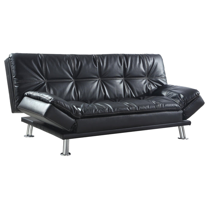 Dilleston Tufted Back Upholstered Sofa Bed - Orbit Furniture (Richmond,BC)