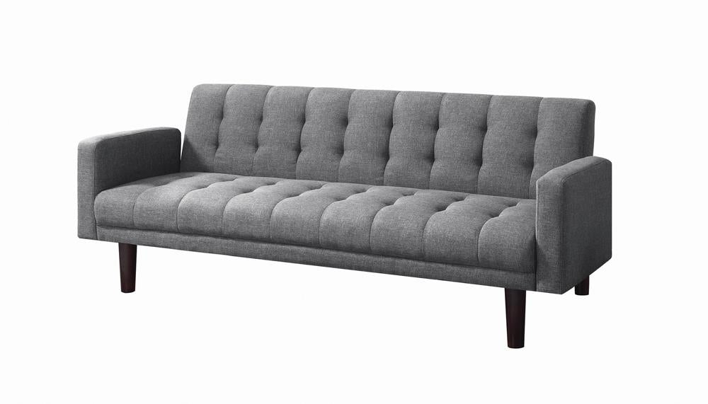 Sommer Tufted Sofa Bed Grey - Orbit Furniture (Richmond,BC)