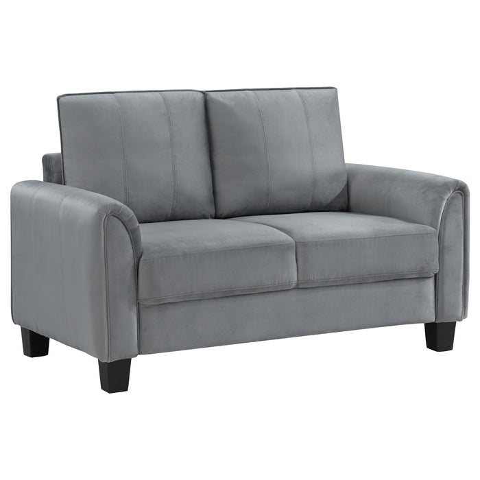 Davis Stationary Loveseat - Orbit Furniture (Richmond,BC)
