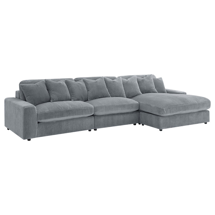 Blaine Upholstered Reversible Chaise Sectional Sofa - Orbit Furniture (Richmond,BC)