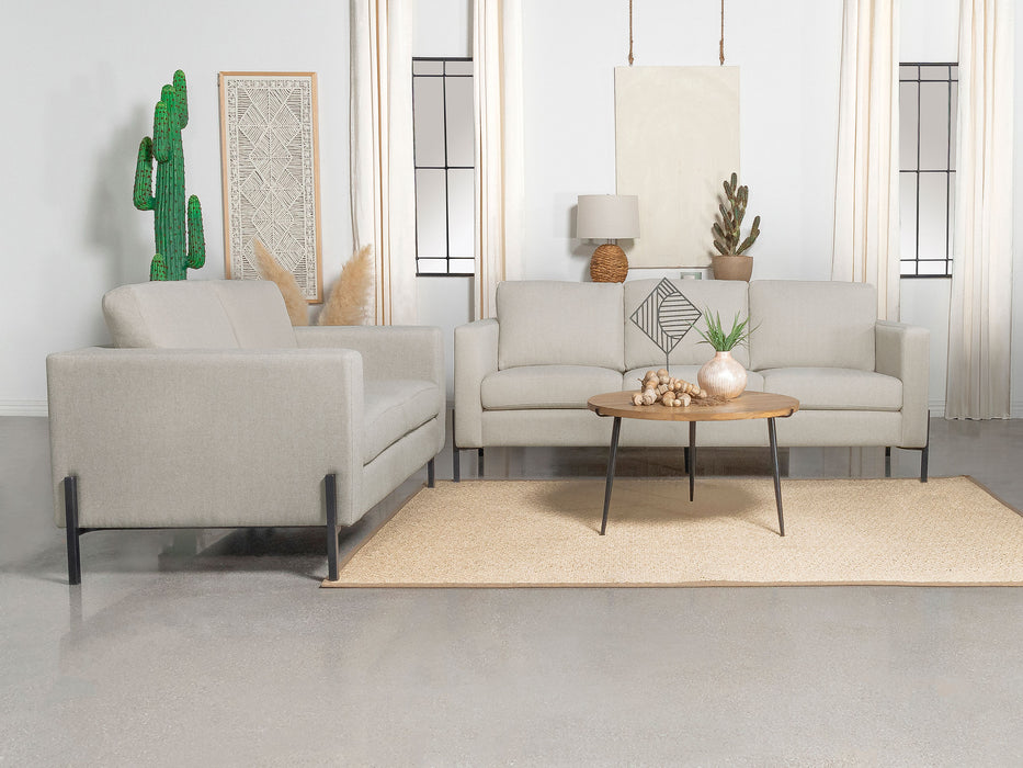 Tilly Upholstered Track Arms Sofa Set - Orbit Furniture (Richmond,BC)
