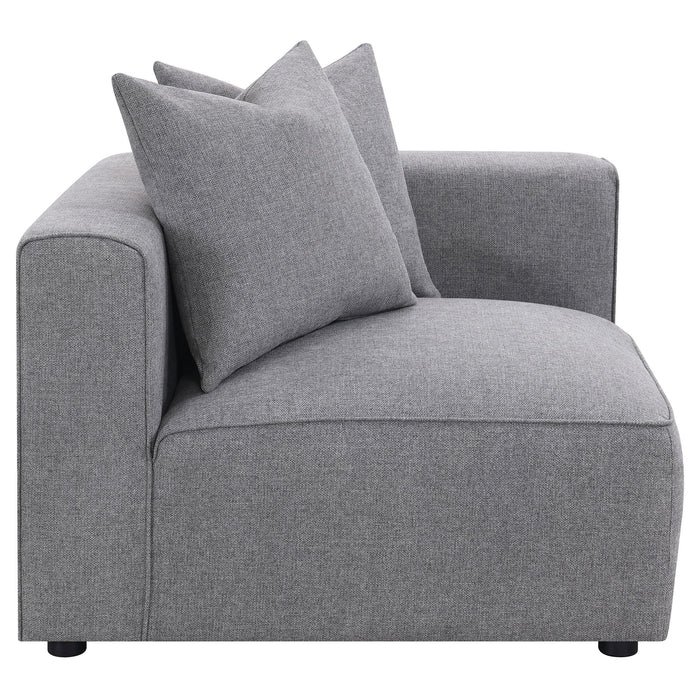 Jennifer Upholstered Corner Chair - Orbit Furniture (Richmond,BC)