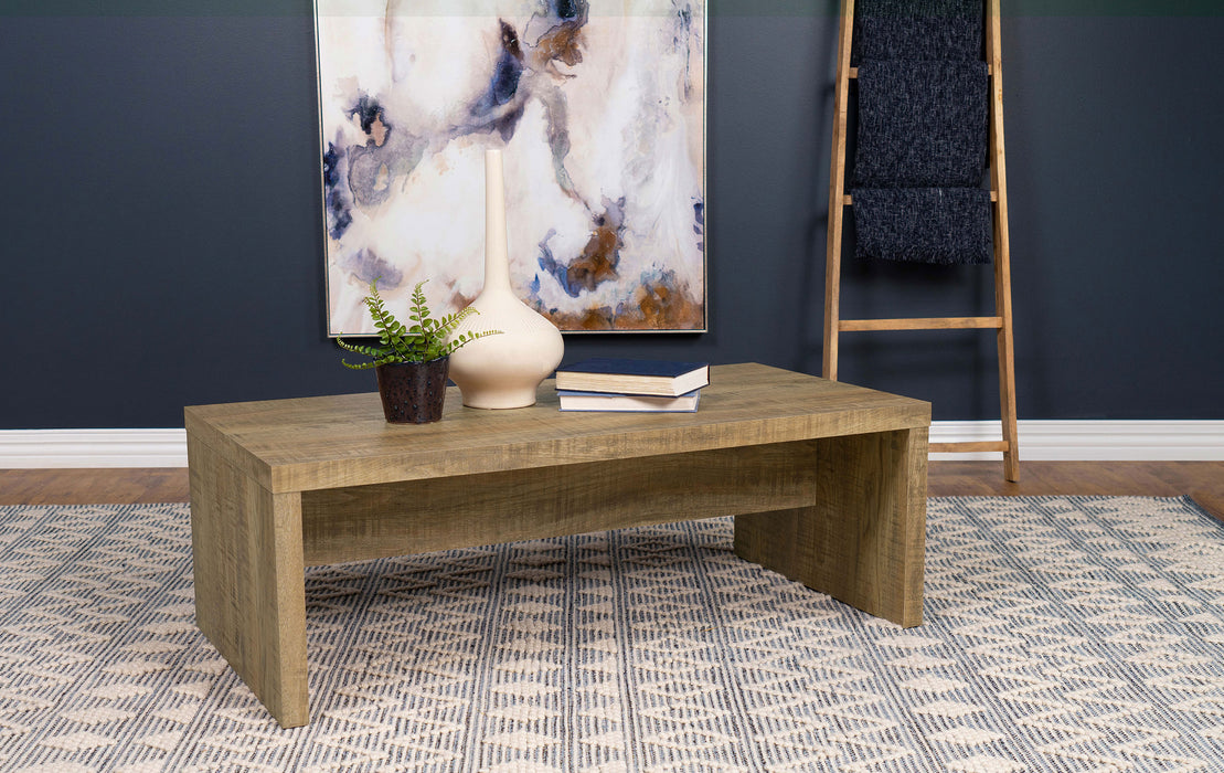 Lynette Rectangular Engineered Wood Coffee Table Mango - Orbit Furniture (Richmond,BC)
