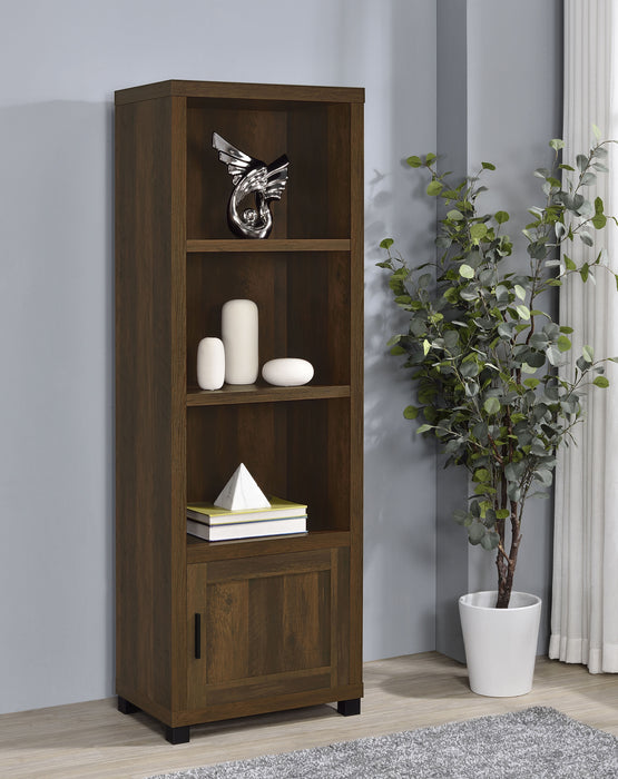 Sachin 3-shelf Media Tower With Storage Cabinet - Orbit Furniture (Richmond,BC)