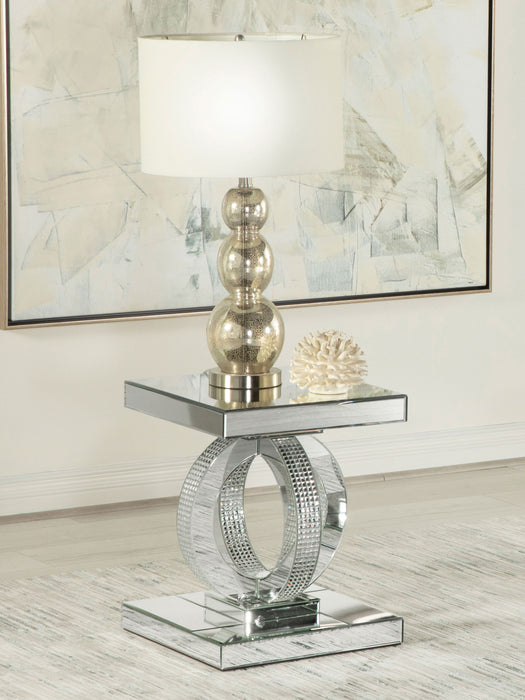 Breena Square End Table Mirror - Orbit Furniture (Richmond,BC)