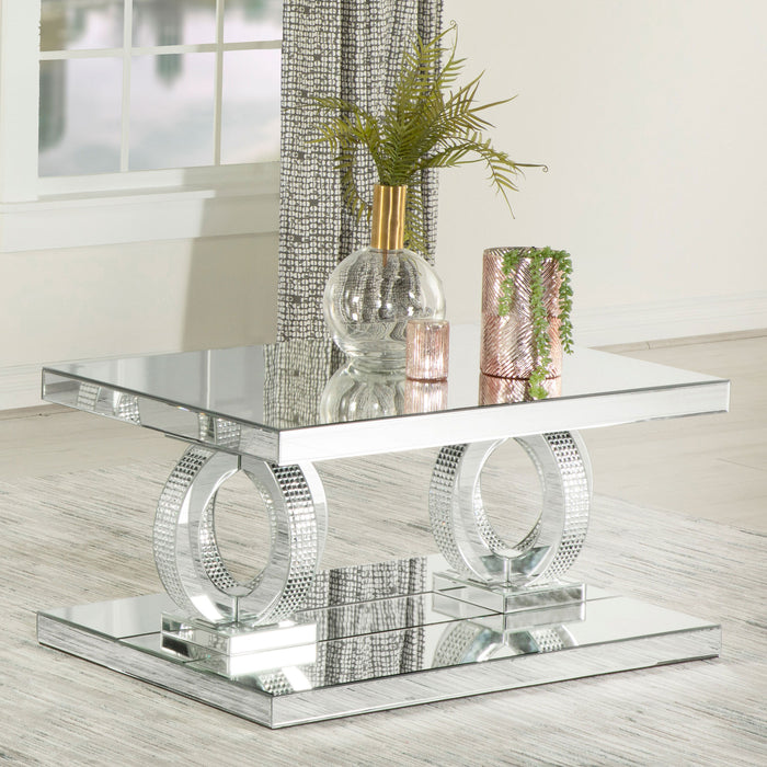 Breena Rectangular Coffee Table Mirror - Orbit Furniture (Richmond,BC)