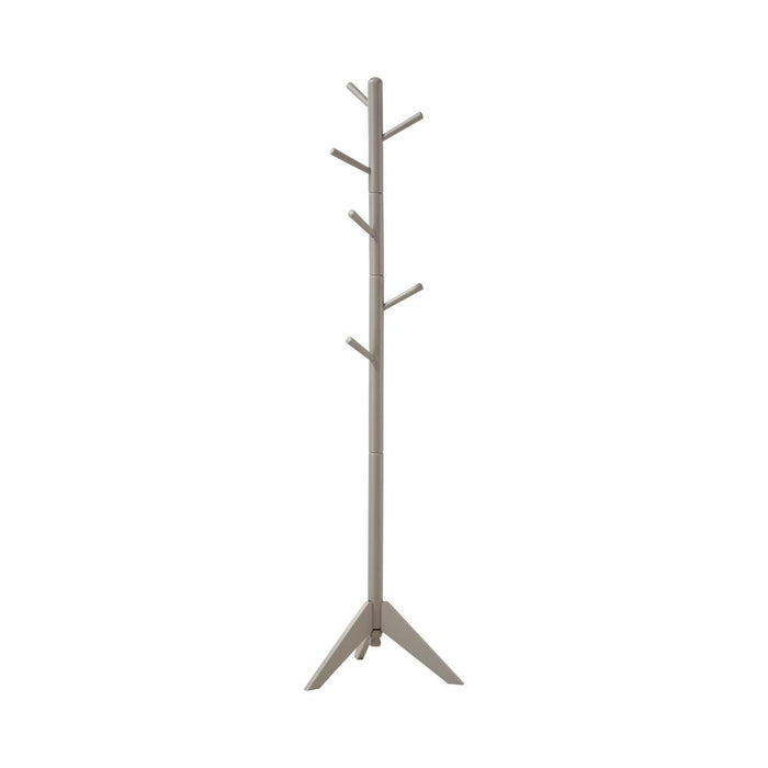 Devlin Coat Rack with 6 Hooks Grey - Orbit Furniture (Richmond,BC)