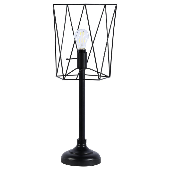 Mayfield Metal Slender Torch Table Lamp Black - Orbit Furniture (Richmond,BC)