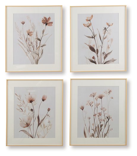 Chettings Wall Art (Set of 4) - Orbit Furniture (Richmond,BC)