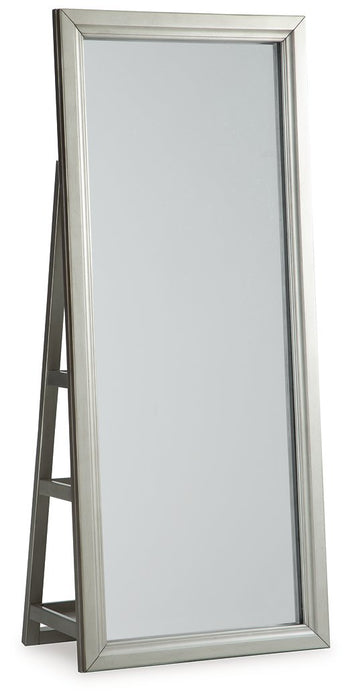 Evesen Floor Standing Mirror/Storage - Orbit Furniture (Richmond,BC)