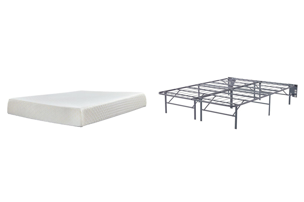 10 Inch Chime Memory Foam Mattress Set - Orbit Furniture (Richmond,BC)