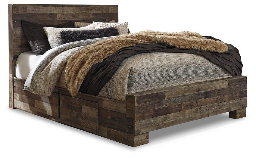 Derekson Bed with 2 Side Storage - Orbit Furniture (Richmond,BC)