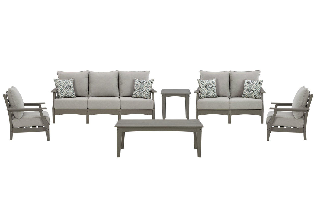 Visola Outdoor Sofa and Loveseat Set - Orbit Furniture (Richmond,BC)