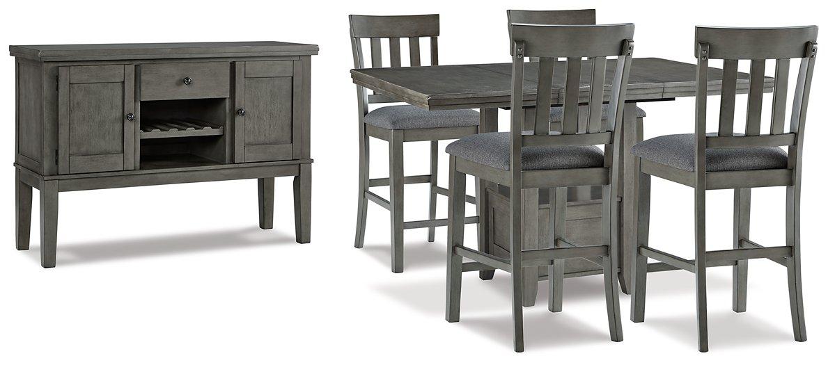 Hallanden Counter Height Dining Room Set - Orbit Furniture (Richmond,BC)