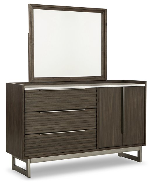 Arkenton Dresser and Mirror - Orbit Furniture (Richmond,BC)