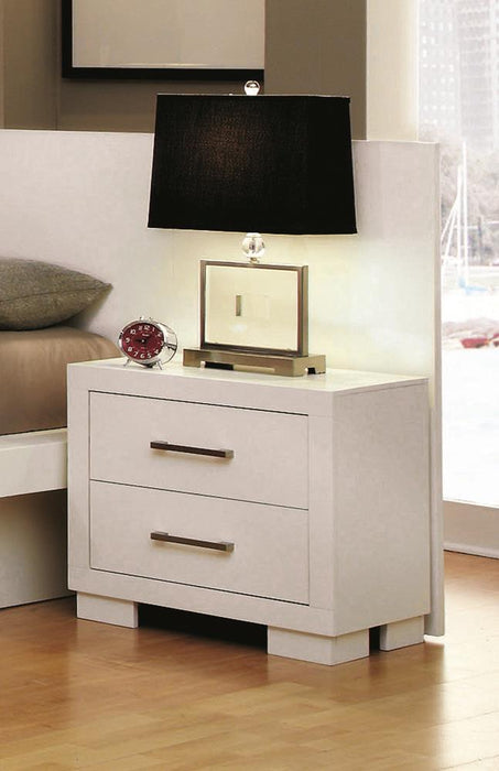 Jessica Nightstand Panels White (Set of 2) - Orbit Furniture (Richmond,BC)