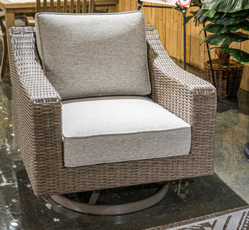Laguna Heights Swivel Lounge with Cushion - Orbit Furniture (Richmond,BC)