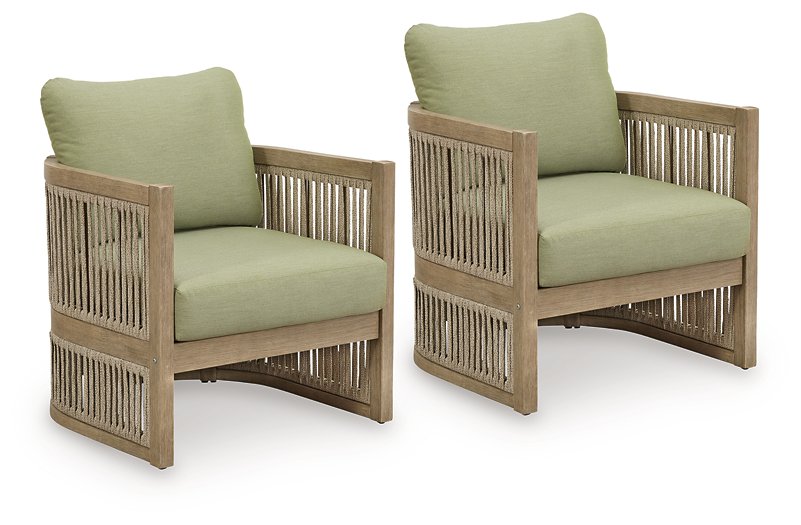 Serena Shores Outdoor Lounge Chair (Set of 2) - Orbit Furniture (Richmond,BC)