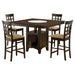 Gabriel 5 Pc Counter Height Dining Sets - Orbit Furniture (Richmond,BC)