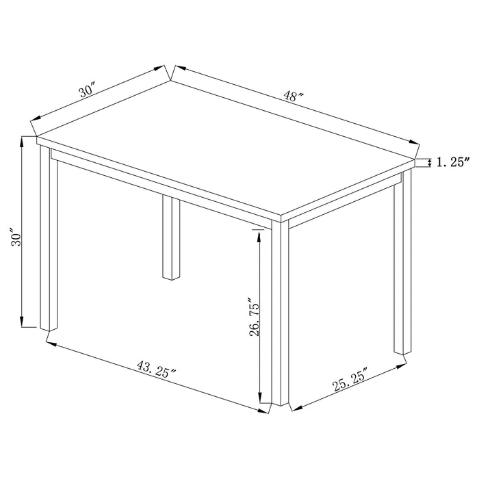 Garza 5 Pc Dining Sets - Orbit Furniture (Richmond,BC)