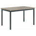 Garza Rectangular Dining Table Black - Orbit Furniture (Richmond,BC)