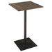 Cavalier 3-piece Square Bar Table Set Dark Elm and Black - Orbit Furniture (Richmond,BC)