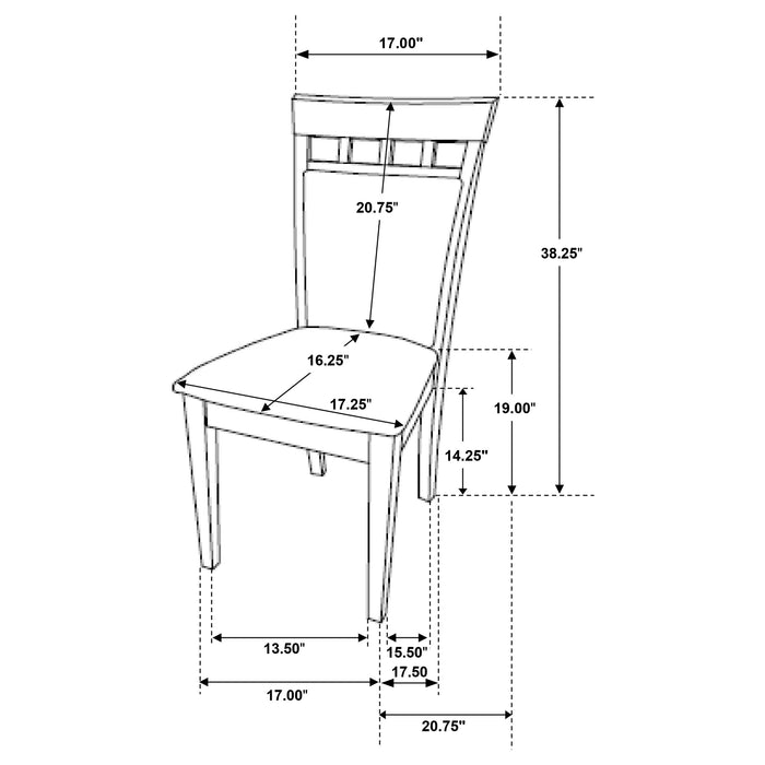 Gabriel 7 Pc Dining Set - Orbit Furniture (Richmond,BC)