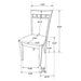 Gabriel 7 Pc Dining Set - Orbit Furniture (Richmond,BC)