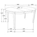 Gabriel 7 Pc Dining Set - Orbit Furniture (Richmond,BC)