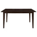 Gabriel 5-piece Rectangular 59-inch Dining Set Cappuccino - Orbit Furniture (Richmond,BC)