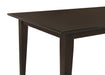 Gabriel 5-piece Rectangular 59-inch Dining Set Cappuccino - Orbit Furniture (Richmond,BC)