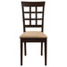Gabriel 5-piece Rectangular 59-inch Dining Set Cappuccino - Orbit Furniture (Richmond,BC)