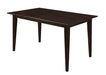 Gabriel Rectangular Dining Table Cappuccino - Orbit Furniture (Richmond,BC)