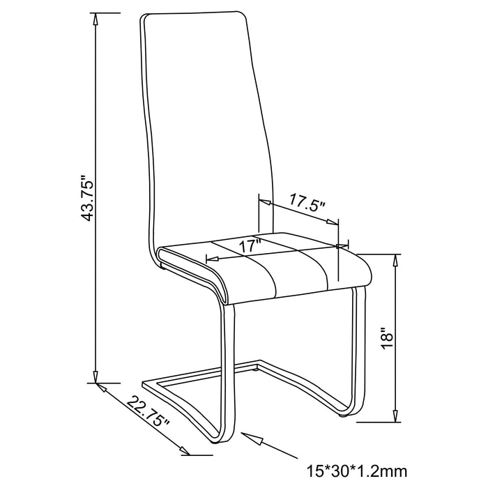 Anges 5 Pc Dining Sets - Orbit Furniture (Richmond,BC)