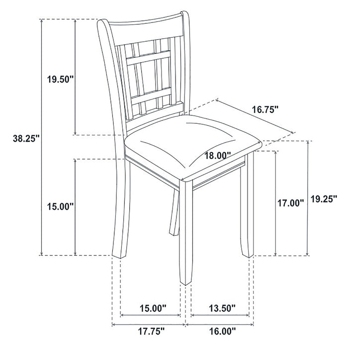 Lavon 5 Pc Dining Sets - Orbit Furniture (Richmond,BC)