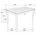 Dalila Dining Tables - Orbit Furniture (Richmond,BC)