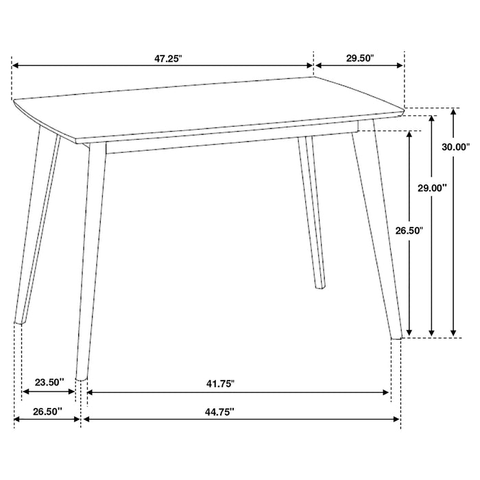 Kersey 5 Pc Dining Sets - Orbit Furniture (Richmond,BC)