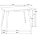 Kersey 5 Pc Dining Sets - Orbit Furniture (Richmond,BC)