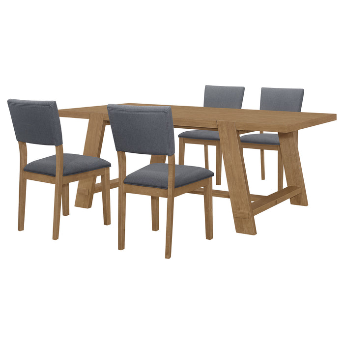 Sharon 5 Pc Dining Sets Gray - Orbit Furniture (Richmond,BC)