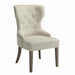 Baney Tufted Upholstered Dining Chair Beige - Orbit Furniture (Richmond,BC)